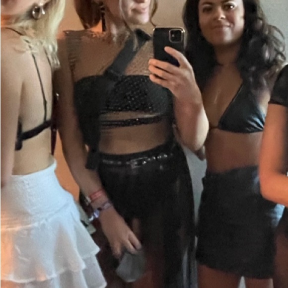 Jewel mesh shirt - Picture 3 of 3